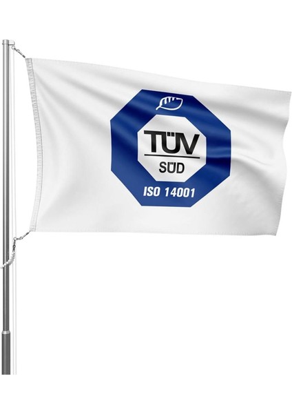 Tüv Süd 14001 Direk Gönder Bayrağı Gönder Bayrağı 70X105CM