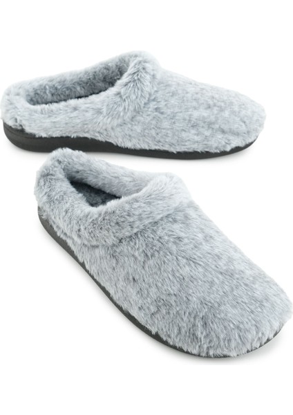 Kadın Kışlık Peluşlu Tasarım Ev Bahçe Gondol Terlik