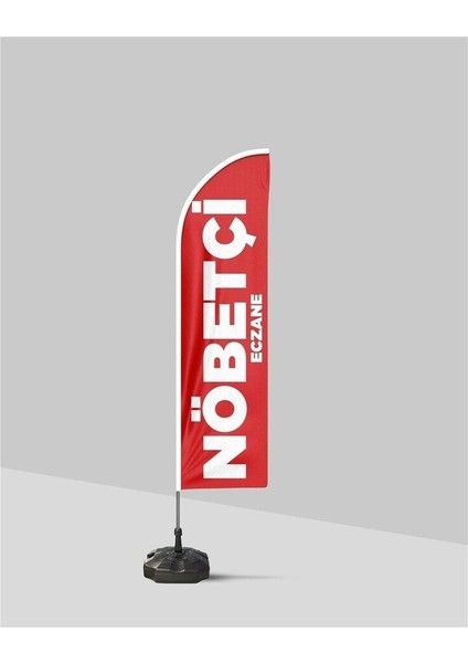 Nöbetçi Eczane Yelken Bayrak (75X400CM)