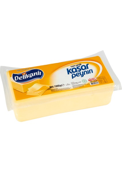 1 Kg. Delikanlı Tam Yağlı Kaşar Peyniri
