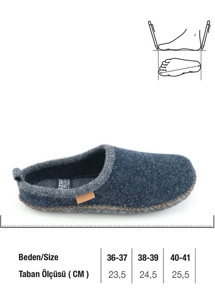 Erkek Kışlık Keçe Sessiz Rahat Taban Gondol Ev Terlik fiyatları