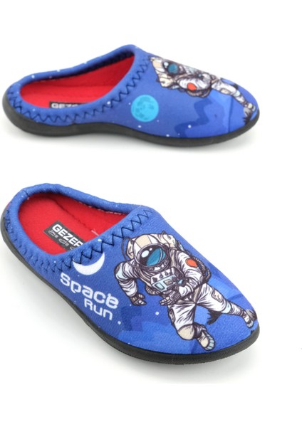 Erkek Çocuk Kışlık Space Run Rahat Taban Ev Bahçe Gondol Terlik