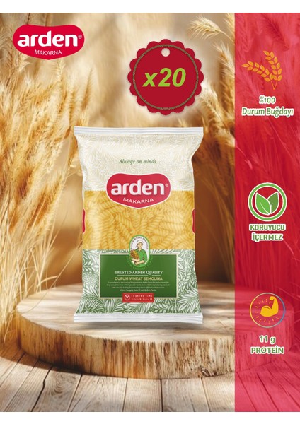 Burgu Makarna 500 gr x 20 Adet 10 kg