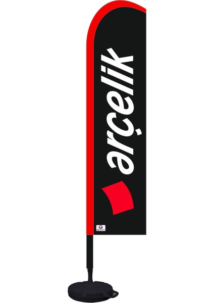 Arçelik Yelken Bayrak (75X400CM)