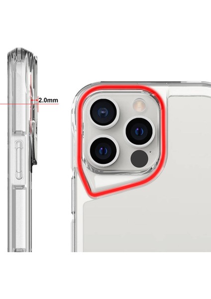 Apple iPhone 16 Pro Max Kılıf T-Max Köşeleri Korumalı Kılıf