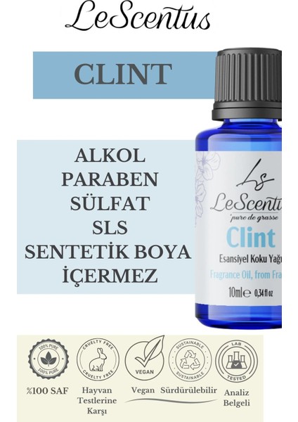 Le Scentus Clınt Esansiyel Koku Yağı Odakokusu 10ml