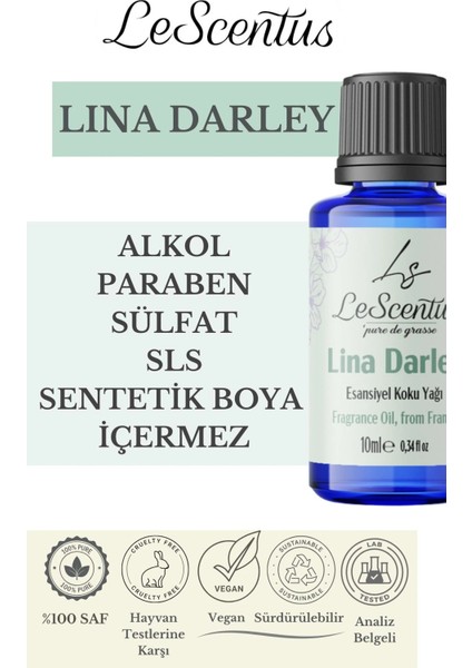 Le Scentus Lına Darley Esansiyel Koku Yağı ODAKOKUSU10ml