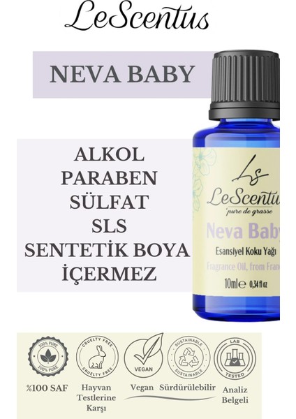 Le Scentus Neva Baby Esansiyel Koku Yağı ODAKOKUSU10ml