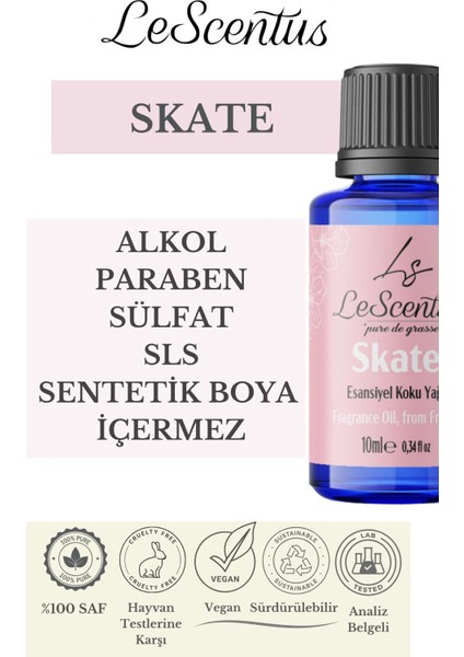 Le Scentus Skate Esansiyel Koku Yağı ODAKOKUSU10ml