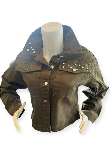 Kadın Taş Işlemeli Denimceket fiyatları