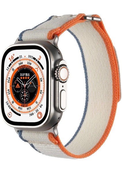 Apple Watch 10 / 11 46 mm Uyumlu Kordon Yeni Seri Trail Loop Naylon Örgü Kayış Cırt Cırtlı fiyatları