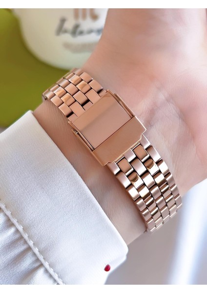 Çelik Kordon Iyon Kaplama Kasa 3 Atm Suya Dayanıklı Kadın Kol Saati+Bileklik BFL21016-SY modelleri