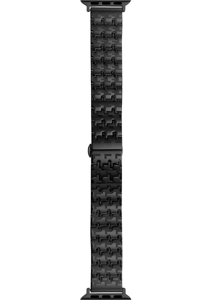 Apple Watch 10 / 11 46 mm Metal Kordon Şık Zikzak Tasarım Premium Paslanmaz Çelik Kayış modelleri
