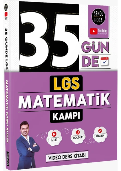 Şenol Hoca Yayınları 35 Günde LGS Matematik Kampı