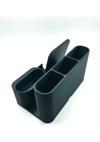 Apple Şarj Standı - Iphone, Apple Watch ve Airpods Uyumlu Masaüstü Şarj Organizeri Kalemlik Bölmeli indirimleri