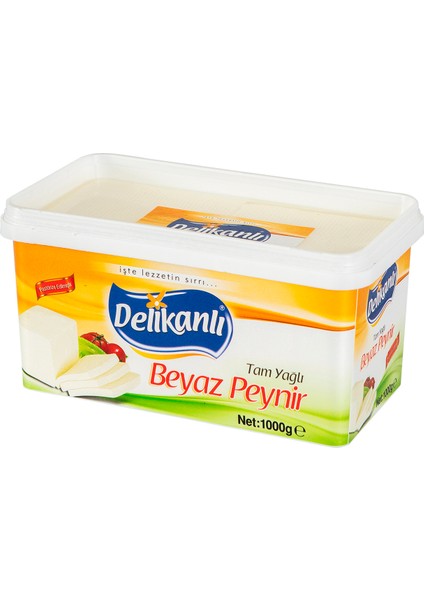 1 Kg. Delikanlı Tam Yağlı Beyaz Peynir