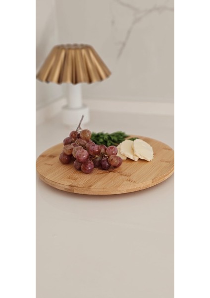 Daima Home Bambu Döner Sunumluk 31 cm