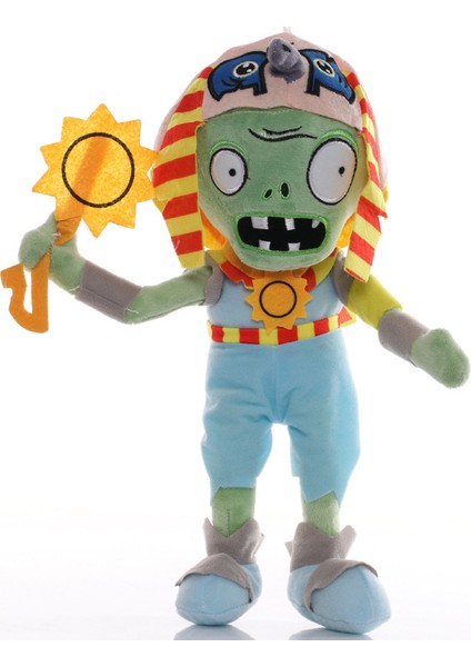 Plants Vs Zombies Güneş Tanrısı Zombi Peluş Oyuncak 30CM (Yurt Dışından)