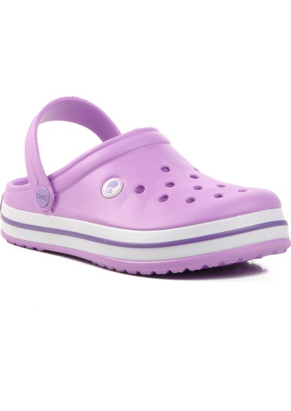 214 Lila Sabo Kadın Terlik modelleri