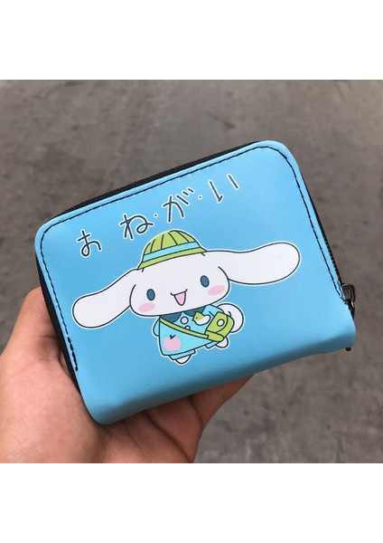 Mavi Anime Sanrio : Cinnamoroll Kısa Cüzdan