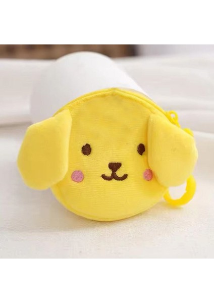 Sarı Pompompurin Peluş Bozuk Para Cüzdanı