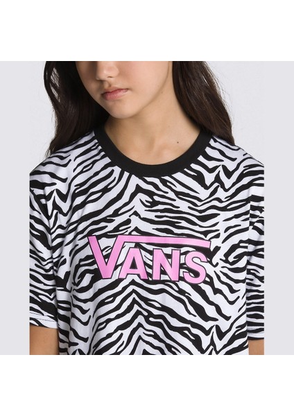 Zebra Daze Relaxed Tee Dress Kız Çocuk Elbise fırsatları