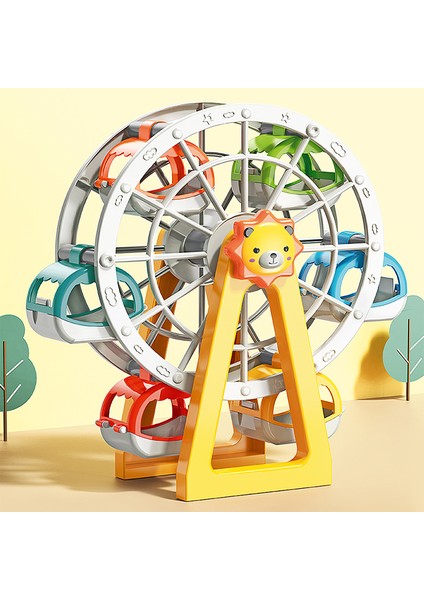 Learning Fun Marble Run Blok Yapı Seti 194 Parça - Dönme Dolap Macerası