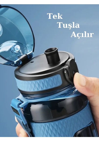 Chrystal Diamond Tritan Su Matarası – Slikon Korumalı - 520 ml