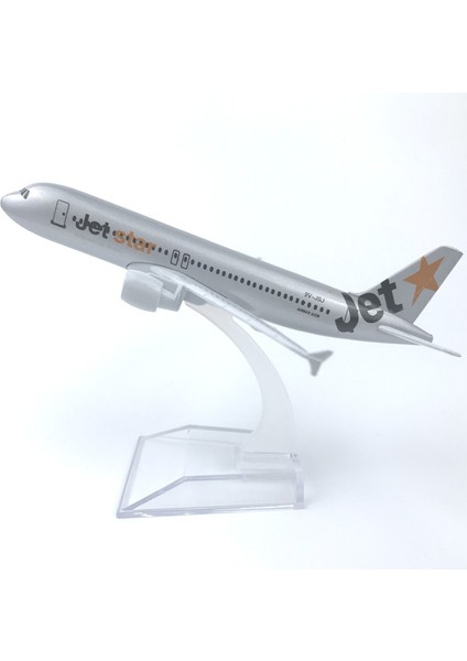 Jetstar Airways 16CM Alaşım Uçak Modeli (Yurt Dışından)