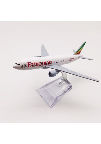Etiyopya Boeing 777 16CM Alaşım Uçak Modeli (Yurt Dışından)