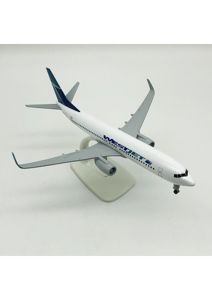 Canadian Westjet Airlines 737 20CM Alaşım Uçak Modeli (Yurt Dışından)