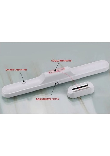 CT-5249 Martı Şarjlı Ledli Aplik