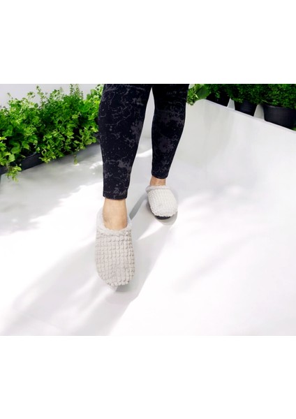 Kışlık Yumuşak Taban Gondol Model Ev Terliği