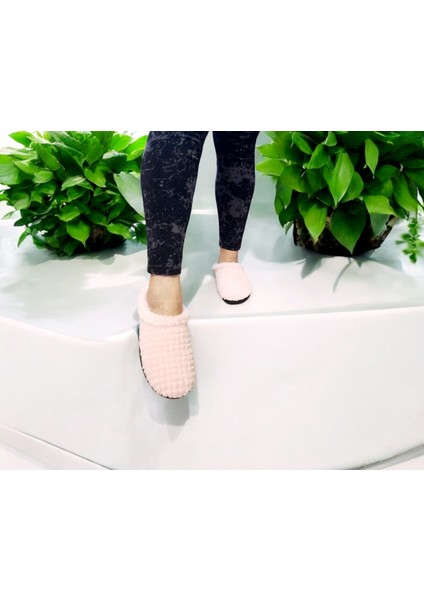 Kışlık Yumuşak Taban Gondol Model Ev Terliği