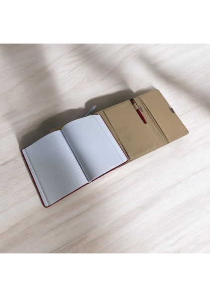 Çantalı Vip Defter Anahtar Kilitli Termo Deri Hesap Makineli - Mekanizmalı Tarihsiz Defter fiyatları