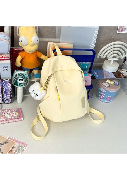 Sevimli Çocuk Bahar Gezisi ve Çalışma Çantası, Taro Mor, Üniversite Öğrencisinin Ders ve Alışveriş Için Mini Sırt Çantası (Yurt Dışından)