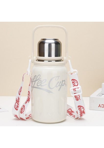 800 ml Coca-Cola Aynı Stil Büyük Kapasiteli 316 Paslanmaz Çelik Yalıtımlı Bardak Açık Taşınabilir Yeni Stil Su Isıtıcısı Halat (Yurt Dışından)