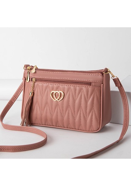 Kadın Çantası Yeni 2024 Yaz Küçük Çanta Büyük Kapasiteli Çok Yönlü Crossbody Çanta Orta Yaşlı Anne Cep Telefonu Çantası (Yurt Dışından)