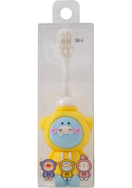 Çocuk Diş Fırçası Karikatür Sevimli Yumuşak Kıllar 3-6-12 Yaş ve Üzeri Diş Fırçası Yumuşak Kıllar (Yurt Dışından)