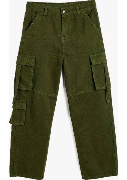 Kargo Kot Pantolon Cep Detaylı Pamuklu modelleri