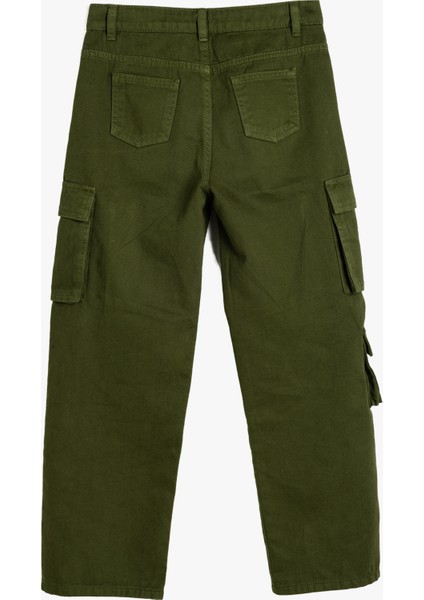 Kargo Kot Pantolon Cep Detaylı Pamuklu fırsatları