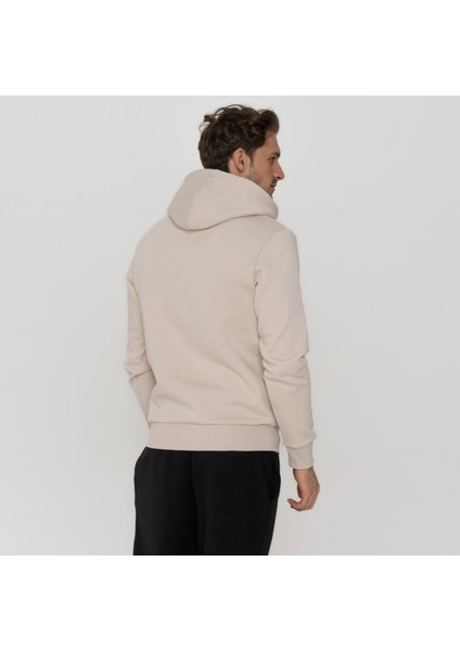 Jack & Jones Erkek Logo Baskili Kapüsonlu Sweatshirt - Luke