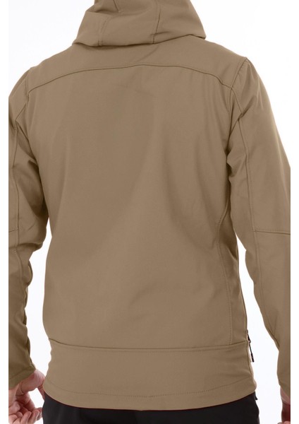 Ghassy Co.erkek Içi Polarlı Su ve Rüzgar Geçirmez Softshell Spor Mont