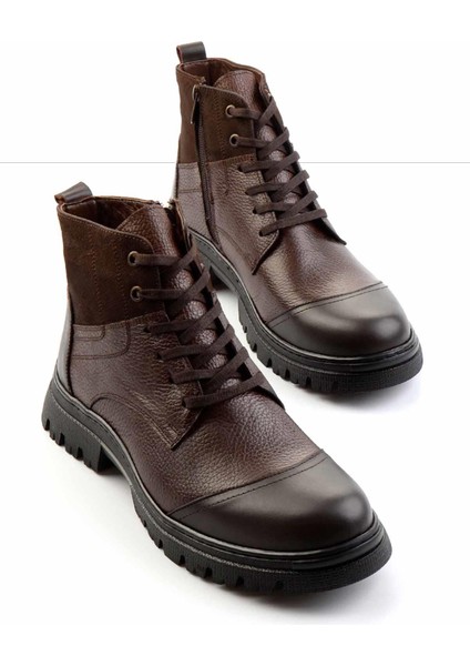 Kahve Antik Erkek Bot & Bootie E02035963041