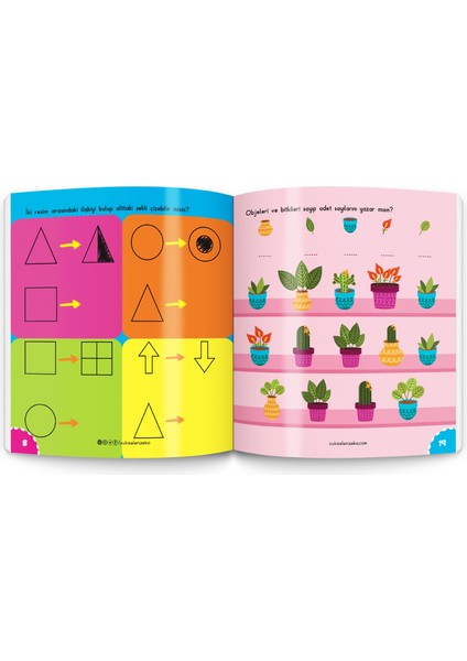 3-6 Yaş Beyin Geliştirme Etkinlikleri Yaz-Sil Kitaplar fiyatları
