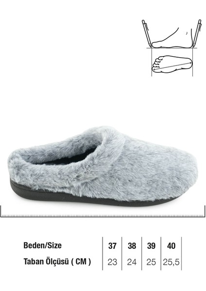 Kadın Kışlık Peluşlu Tasarım Ev Bahçe Gondol Terlik fiyatları
