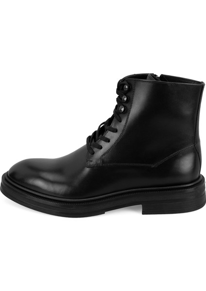 Poar Siyah Erkek Deri Bot modelleri