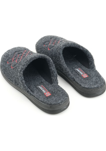 Kadın Kışlık Keçe Nakışlı Kalp Tasarım Ev Bahçe Terlik fırsatları