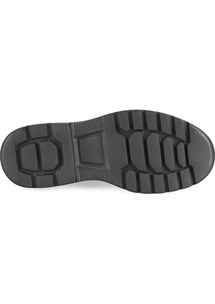 Siella Siyah Erkek Günlük Deri Ayakkabı indirimleri