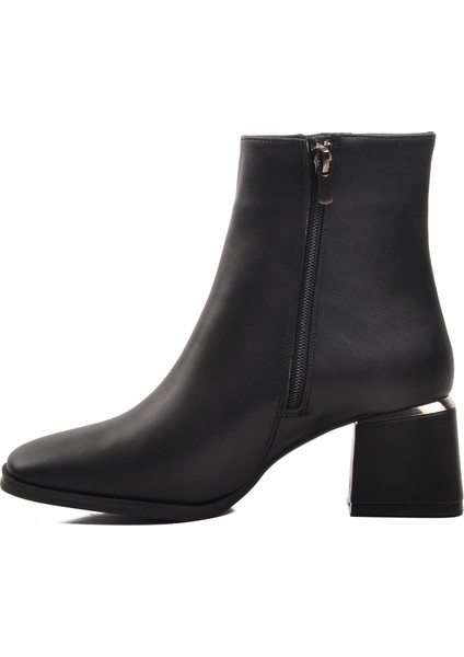 Pc-54000 Siyah Içi Kürklü Kadın Topuklu Bot fiyatları